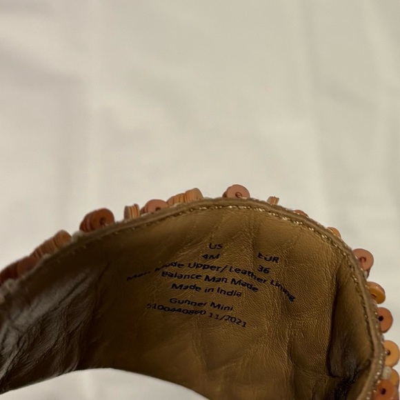 Sam Edelman Girls Gunnar Sandals Size 4 - Picture 6 of 9